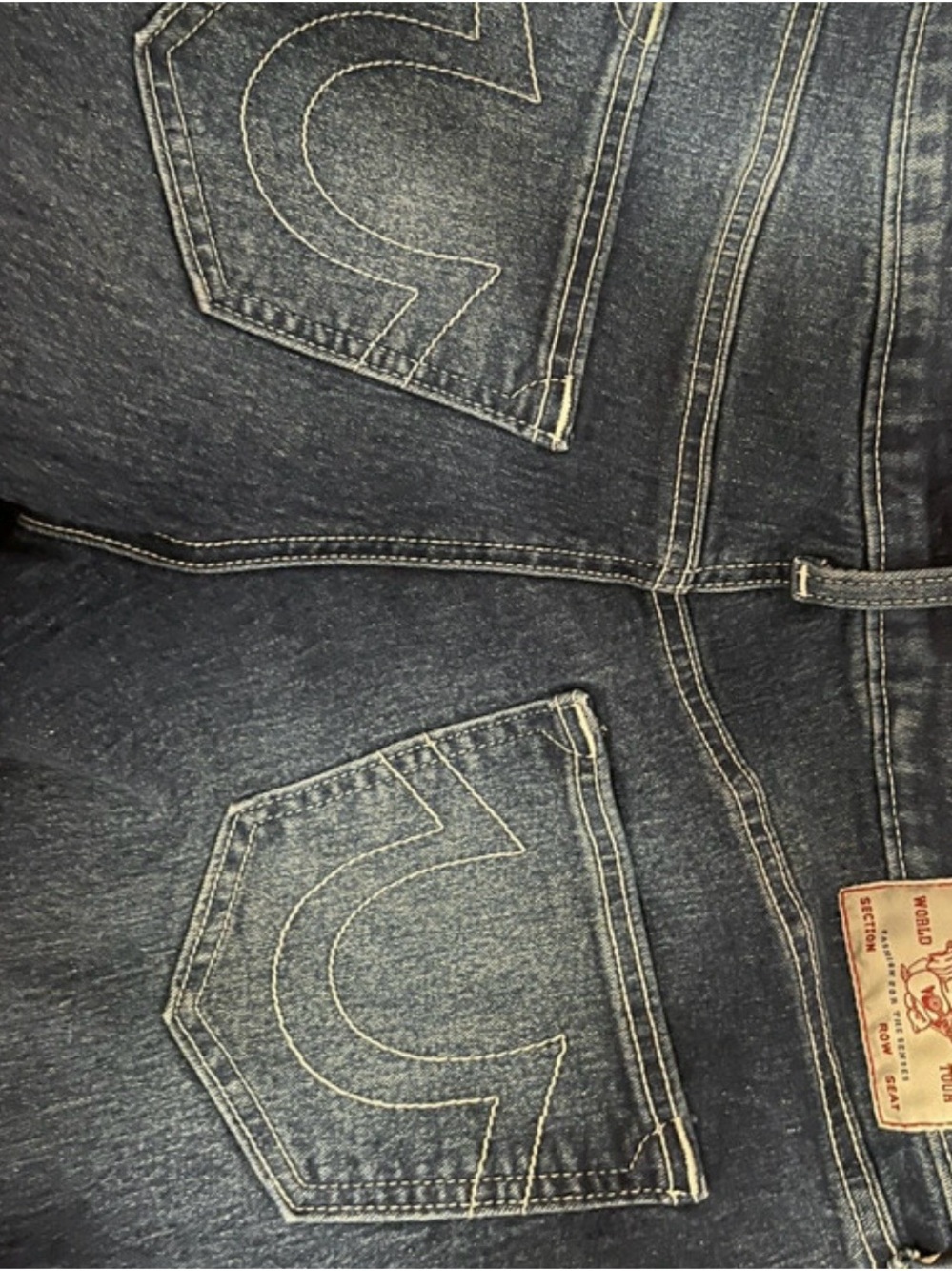 Classic women’s Dark Blue Denim Jeans - true religion